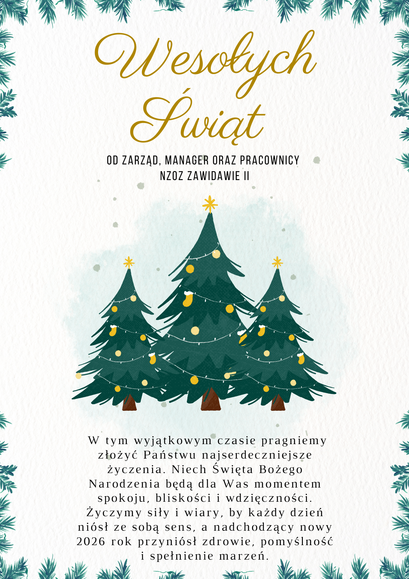 Życzenia Świąteczne